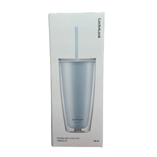 Ly nhựa có ống hút Lock&Lock, 750ml - HAP507