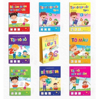 Sách bé chuẩn bị vào lớp 1- bộ 8 cuốn