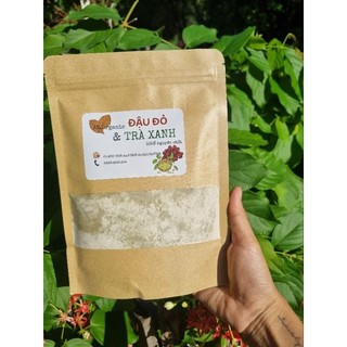 500gr Bột đậu đỏ mix trà xanh