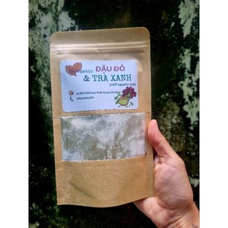 500gr Bột đậu đỏ mix trà xanh