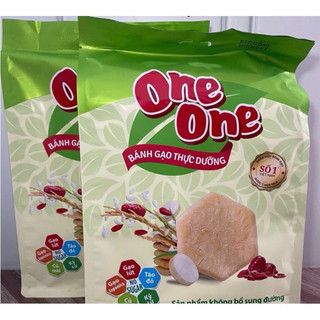 Bánh Gạo Thực Dưỡng 114gr/ Bánh Khoai Lang Tím 166gr ( Hàng Chính hãng One One)