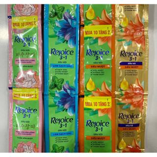 Dây 10 Gói Dầu Gội, Dầu Xả Rejoice
