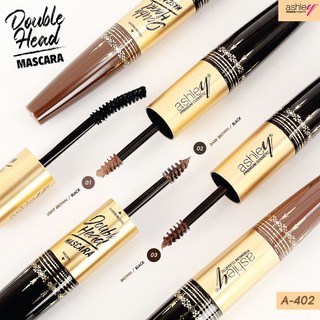 Mascara lông mi và Mascara lông mày Ashley Double Head Mascara A 402