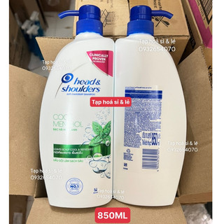 Dầu Gội Head & Shoulder bạc hà mát rượi 850ml