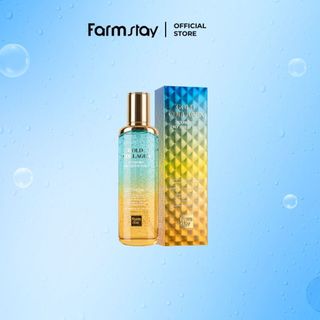 Tinh Chất 2 trong 1 từ Vàng 24k & Collagen Farmstay 130ml