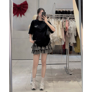 @𝙟𝙪𝙣.𝙘𝙡𝙤𝙩𝙝𝙞𝙣𝙜𝙜|áo thun adlv daxiao 0051/chân váy sần cạp chun gắn nơ 5 tầng 0068