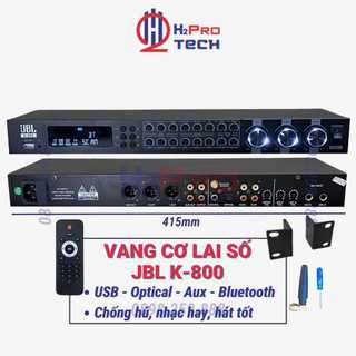 Vang Cơ Lai Số JBL K800 Có Điều Khiển, Chống Hú Bluetooth - Optical, Vang Karaoke JBL - H2pro Tech