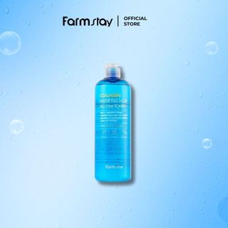 Nước hoa hồng Farmstay Collagen Water Full Moist All Day Toner 500ml