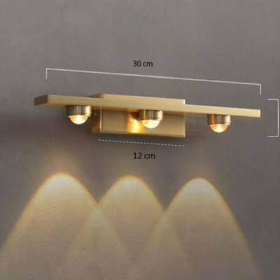 Đèn rọi gắn tường MONSKY LED trang trí 3 chế độ màu ánh sáng đẹp mắt nhiều họa tiết độc đáo