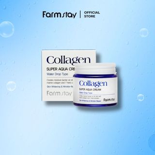 Kem dưỡng da cấp ẩm Farmstay collagen super aqua cream 80ml