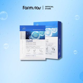 Mặt nạ Farmstay collagen water full moist soothing mask