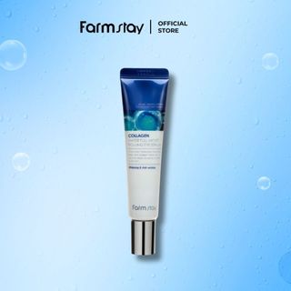 Thanh lăn giảm bọng mắt và quầng thâm Farmstay Collagen Water Full Moist Rolling Eye Serum 25ml