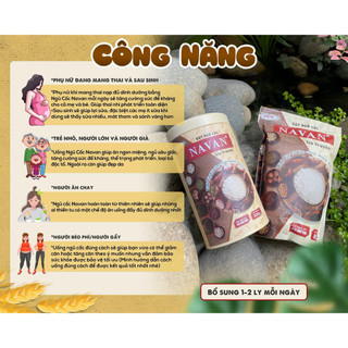 SỈ 5 TÚI NGŨ CỐC NAVAN DATE MỚI ( TÚI 800gr )