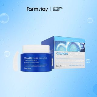 Sáp tẩy trang Farmstay Collagen water full moist cleansing balm 95ml