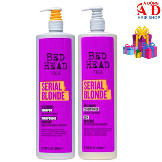BỘ DẦU GỘI XẢ TIGI BEDHEAD SERIAL BLOND CHO TÓC NHUỘM TẨY SÁNG USA