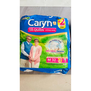 Bỉm quần già Caryn M32 L28 XL24 miếng #bỉm caryn #bỉm quần caryn #tã caryn