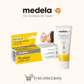 [Hàng Mỹ] Kem bôi nứt đầu ti, nứt cổ gà Medela Purelan Lanolin Cream chiết xuất mỡ cừu 37g