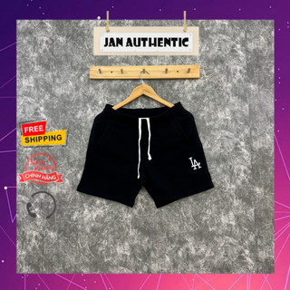 Quần Short NEW ERA LA Đen Chính Hãng | Jan.Authentic
