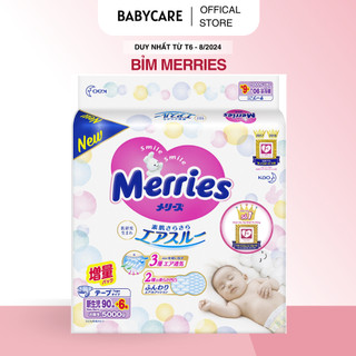 Tã bỉm quần/dán merries chính hãng nội địa nhật cộng miếng đủ size