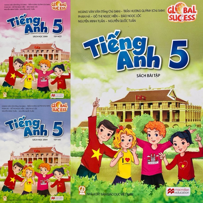 Tiếng anh 5 Global Success (Cho các bé ở tỉnh)