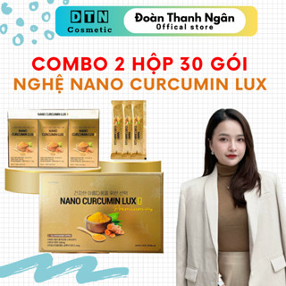 [ COMBO 2 HỘP 30 GÓI ] Nghệ Nano Curcumin MasilRaon Lux Hàn Quốc Hộp 30 gói