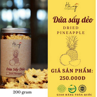 [Hằng Organic] Dứa Sấy Dẻo Hữu Cơ Karose 200gr