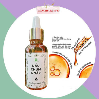 Dầu Chùm ngây nguyên chất Moringa, Tinh dầu chùm ngây serum dưỡng da Minchu beauty