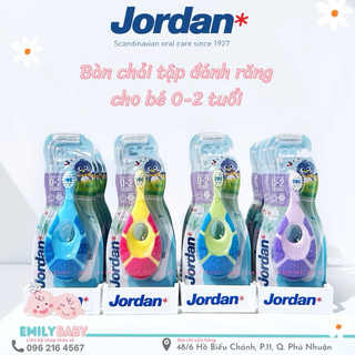 Bàn chải đánh răng Jordan Step 1 lông chải siêu mềm