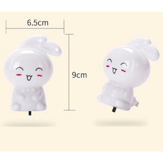 Đèn Ngủ Led Hình Con Thỏ Dễ Thương ( giao màu ngẫu nhiên )