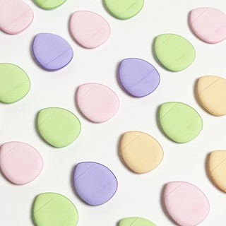  Mút tán kem nền che khuyết điểm bằng ngón tay mini nhiều màu hình giọt nước nội địa trung A71 Sammi beauty 