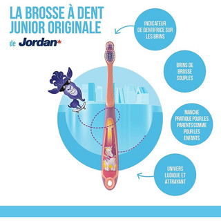 Bàn chải đánh răng cho bé Jordan Step 3 (6-9 tuổi)