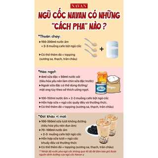 NGŨ CỐC NAVAN COMBO 5 TÚI