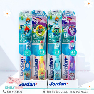 Bàn chải đánh răng cho bé Jordan Step 2