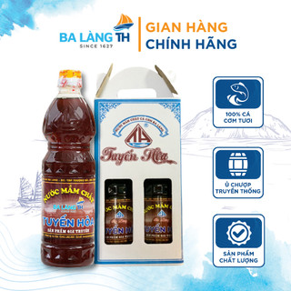 Nước Mắm Chắt Tuyến Hòa Ba Làng Bộ Đôi 2 Chai x 900ml