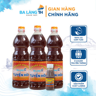 Nước Mắm Cốt Đặc Biệt Ba Làng TH 900ml Combo 3 Chai Đặc Biệt Tiết Kiệm