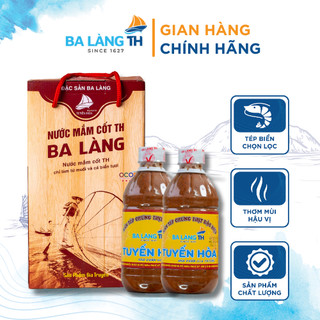 Nước Mắm Cốt Ba Làng TH 500ml Combo 2 Chai, 02 Mắm Tôm Hoặc Mắm Tép Ba Làng TH 550g