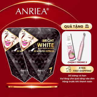 Liệu trình miếng dán trắng răng Anriea 14 ngày an toàn, không hại men răng - Chính hãng 2A02