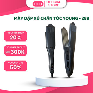 Máy dập xù , bấm xù , bấm mè tạo kiểu tóc làm phồng chân tóc bản to cao cấp young - 288