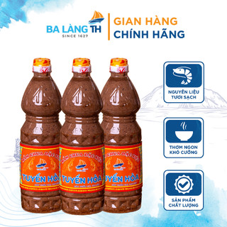 Mắm Chua Đặc Biệt Ba Làng TH 950gr Combo 3 Chai