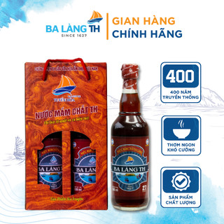 Nước Mắm Chắt Sành Ba Làng TH 500ml 2 Chai