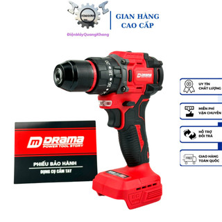  Thân máy khoan pin Drama D-5321 3 Chức năng Không chổi than Đầu kẹp Autolock Chân pin phổ thông 