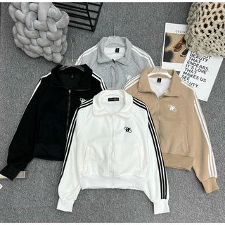 ÁO KHOÁC NỈ THỜI TRANG NỮ HOODIE CÓ KHÓA zip CHẤT VẢI NỈ 2 DA CAO CẤP KHÔNG SỦI LÔNG.