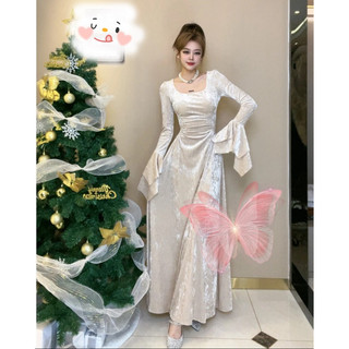 Đầm nữ sang chảnh,váy nữ dự tiệc thu đông