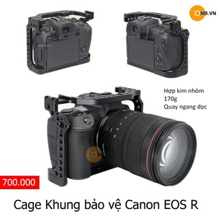 Cage Canon EOS R - Khung bảo vệ hỗ trợ quay cho Canon R