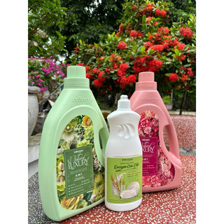 Combo 2 chai nước giặc xả Minmin Care tặng 1 nước rửa chén 700ml cao cấp