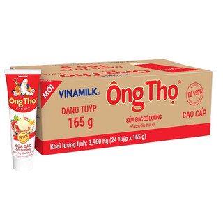 Thùng 24 tuýp sữa đặc ông thọ 165g