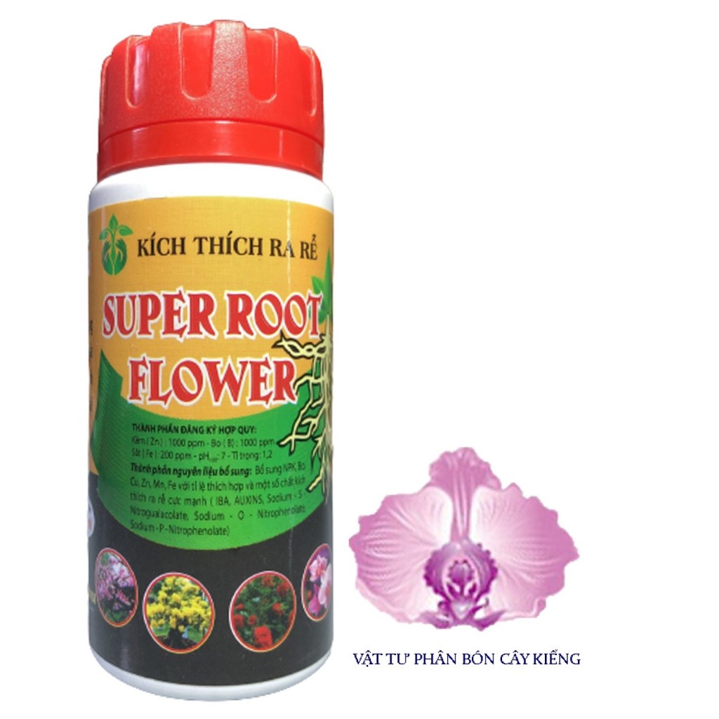 Phân Bón Kích Thích Ra Rễ Super Root Flower - #558A# 100ml