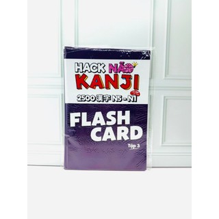 Sách Tiếng Nhật - Flashcard Hack Não Kanji Tập 3