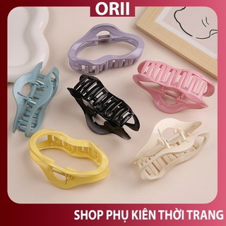 Kẹp tóc hình bầu dục ,kẹp tóc càng cua ,kẹp tóc 11 cm ,kẹp tóc to ORII ,kẹp tóc hàn quốc phong cách lolita .