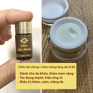TCA Chấm tàn nhang, nốt ruồi + Kem chống sắc tố - Handmade